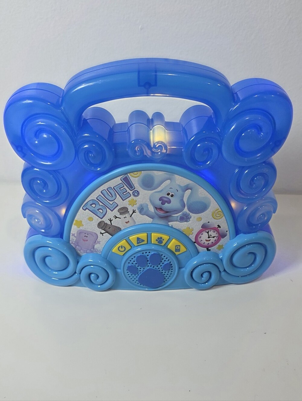 eKids Blues Clues Toy Sing Along Boombox for Kids, Musical Toy